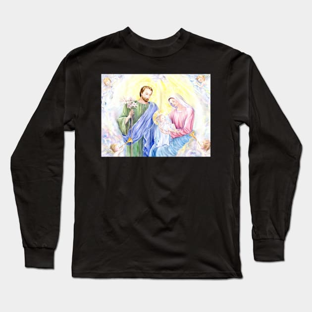 A Blare of Trumpets for the Lord Long Sleeve T-Shirt by cristinahansen